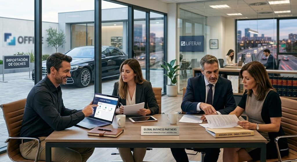 Liferay Web, Importación de Coches y Abogados de Daños image1