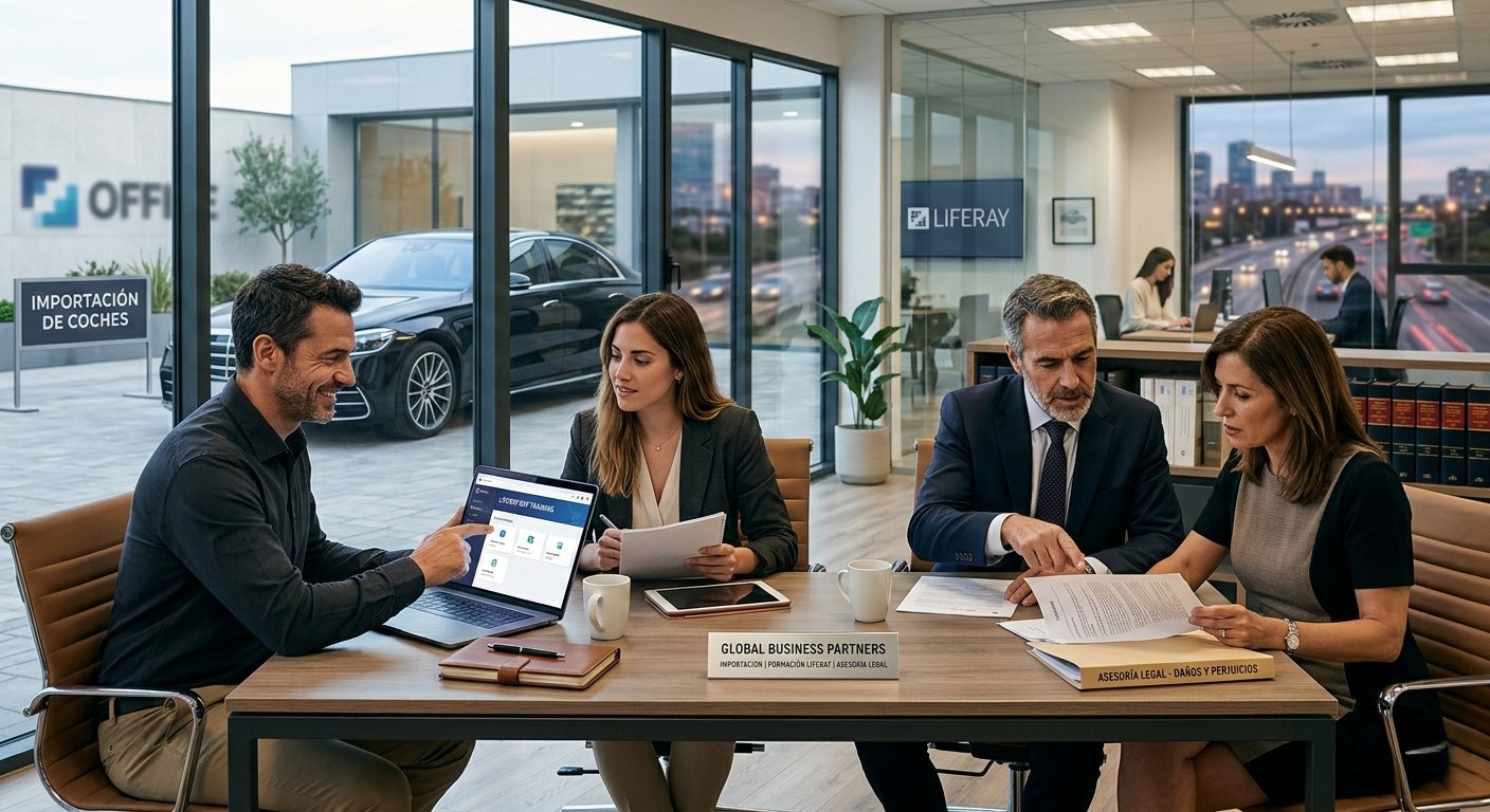 Liferay Web, Importación de Coches y Abogados de Daños image1